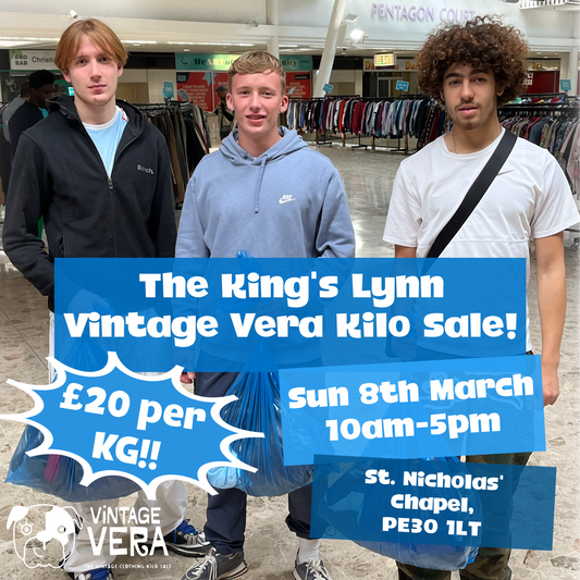King's Lynn- Vintage Kilo Sale! 8th March