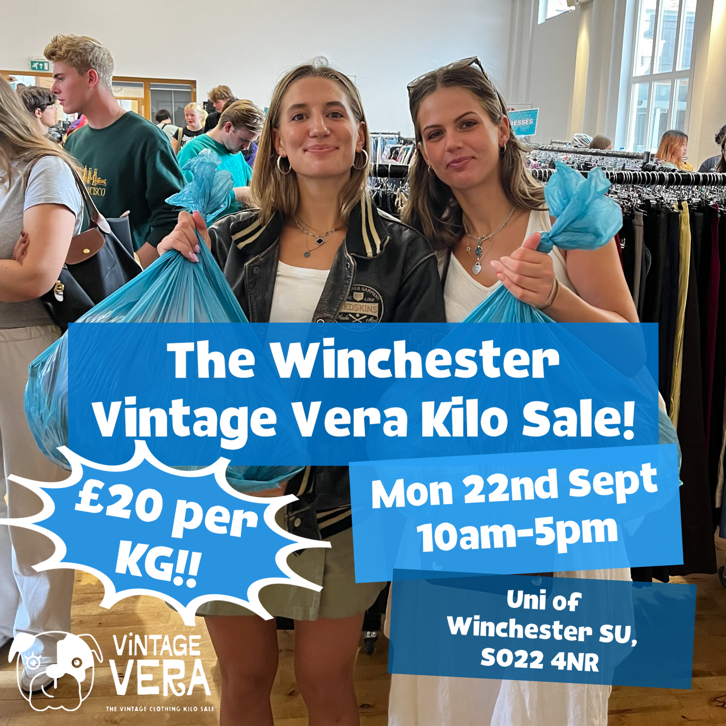 Winchester- Vintage Kilo Sale! 22nd September