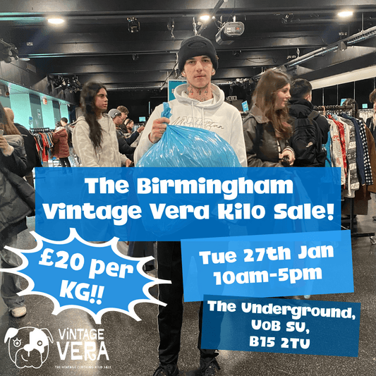 Birmingham - Vintage Kilo Sale! 27th January - VintageVera