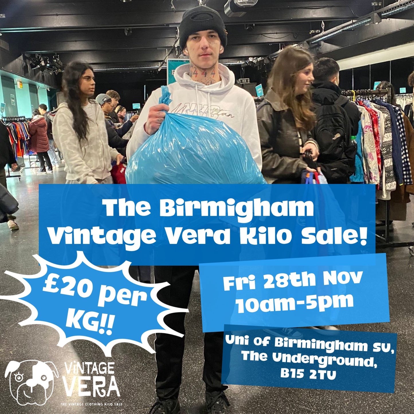 Birmingham - Vintage Kilo Sale! 28th November - VintageVera