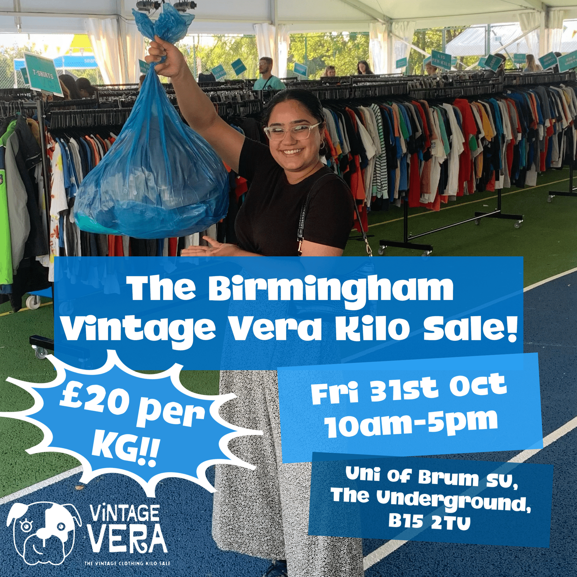 Birmingham - Vintage Kilo Sale! 31st October - VintageVera
