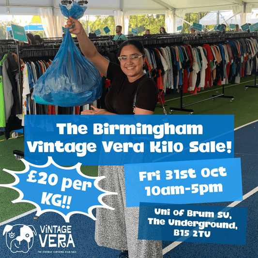 Birmingham - Vintage Kilo Sale! 31st October - VintageVera