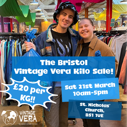 Bristol - Vintage Kilo Sale! 21st March - VintageVera