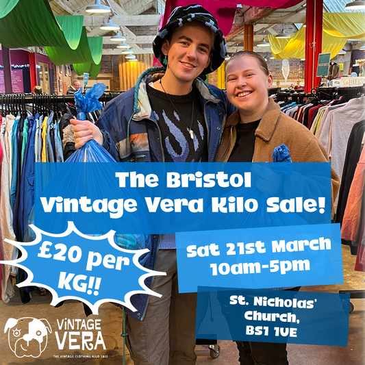 Bristol - Vintage Kilo Sale! 21st March - VintageVera