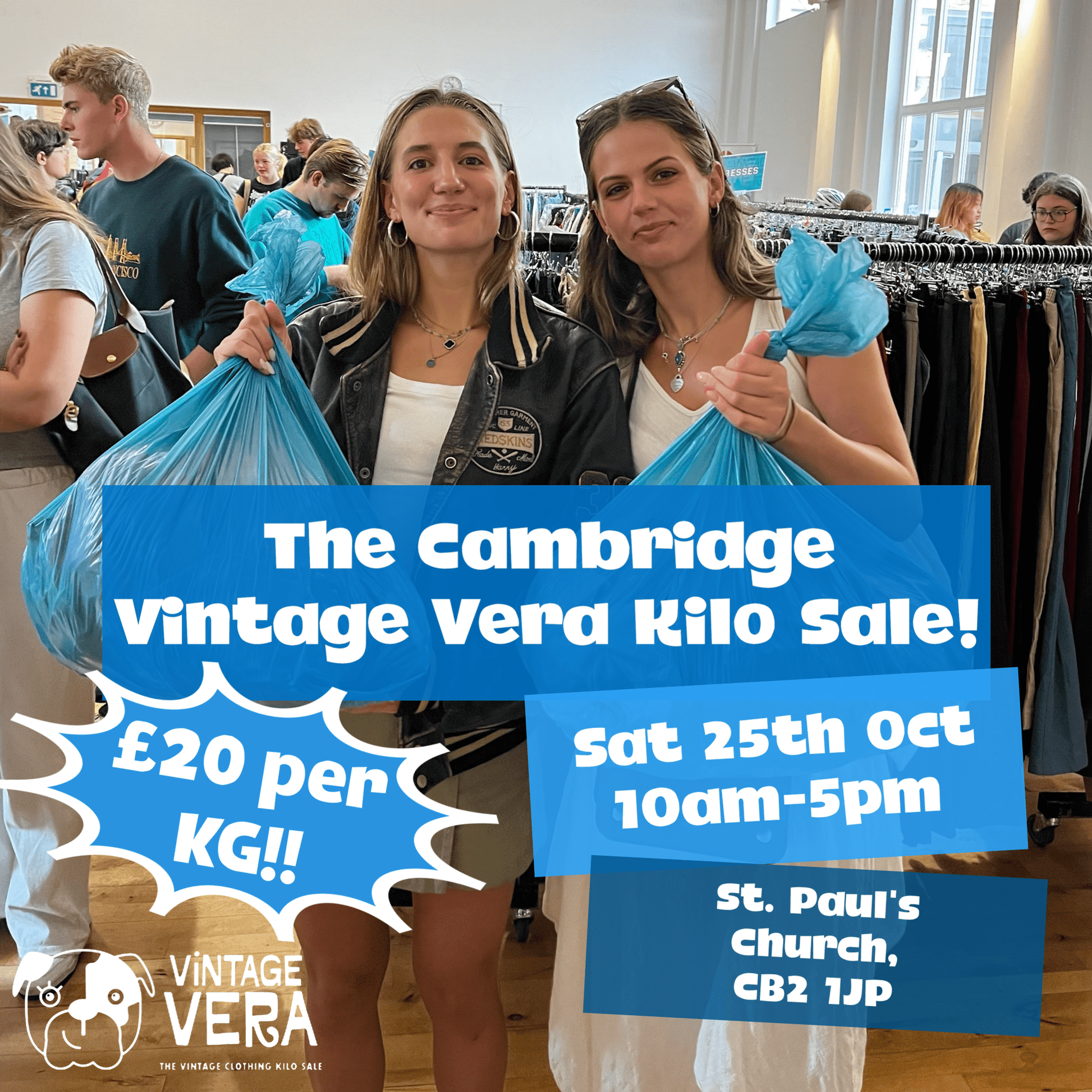 Cambridge - Vintage Kilo Sale! 25th October - VintageVera