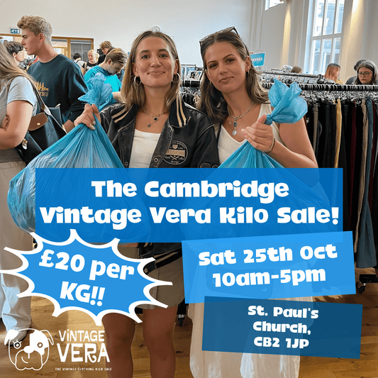 Cambridge - Vintage Kilo Sale! 25th October - VintageVera