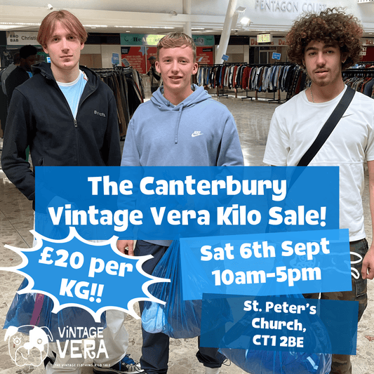 Canterbury - Vintage Kilo Sale! 6th September - VintageVera