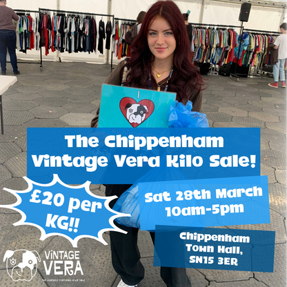 Chippenham - Vintage Kilo Sale! 28th March - VintageVera