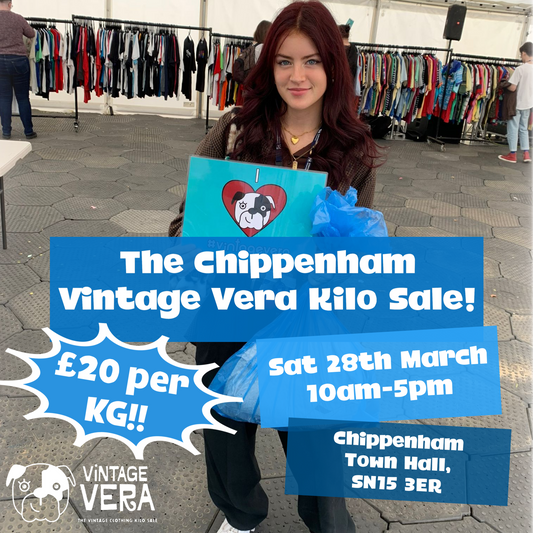 Chippenham - Vintage Kilo Sale! 28th March - VintageVera
