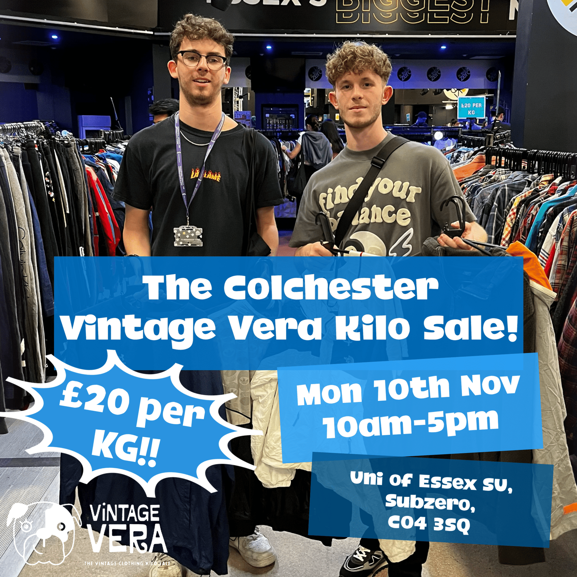Colchester - Vintage Kilo Sale! 10th November - VintageVera