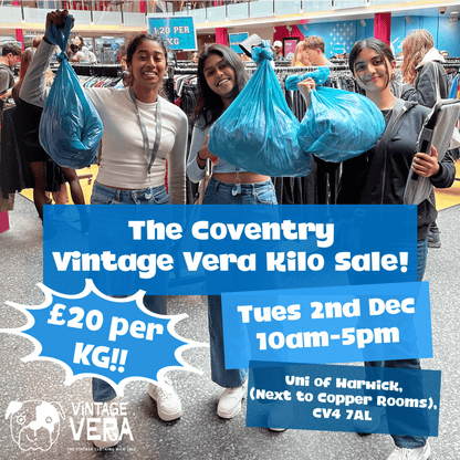 Coventry - Vintage Kilo Sale! 2nd December - VintageVera
