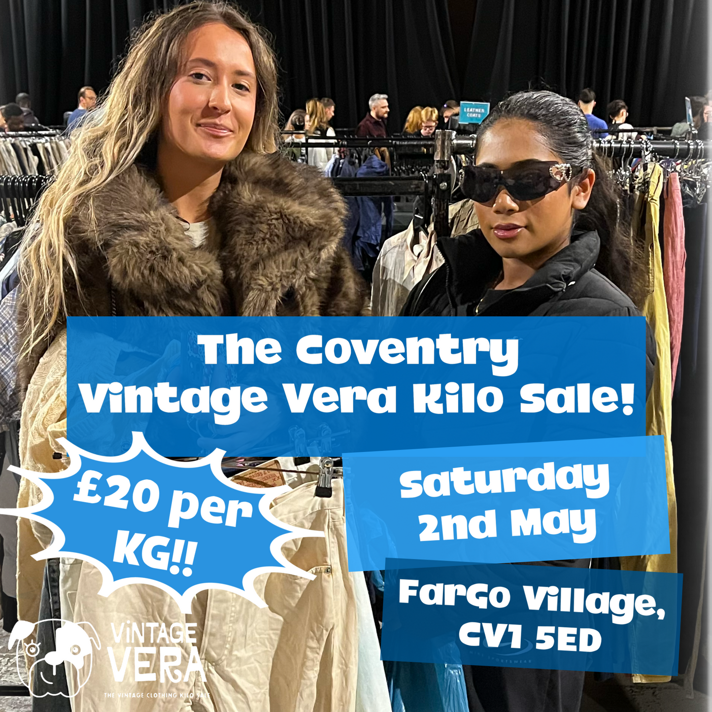 Coventry - Vintage Kilo Sale! 2nd May - VintageVera