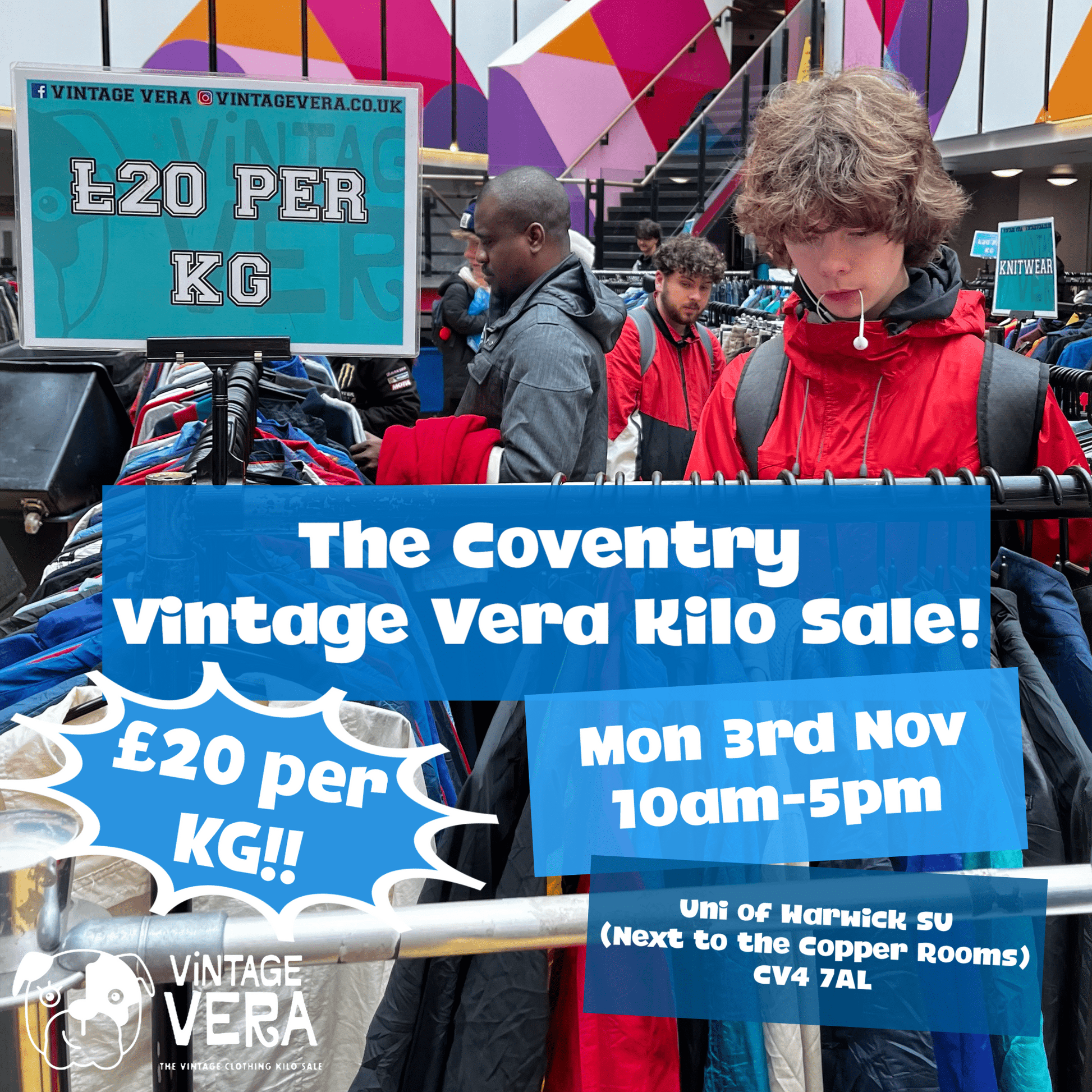 Coventry - Vintage Kilo Sale! 3rd November - VintageVera