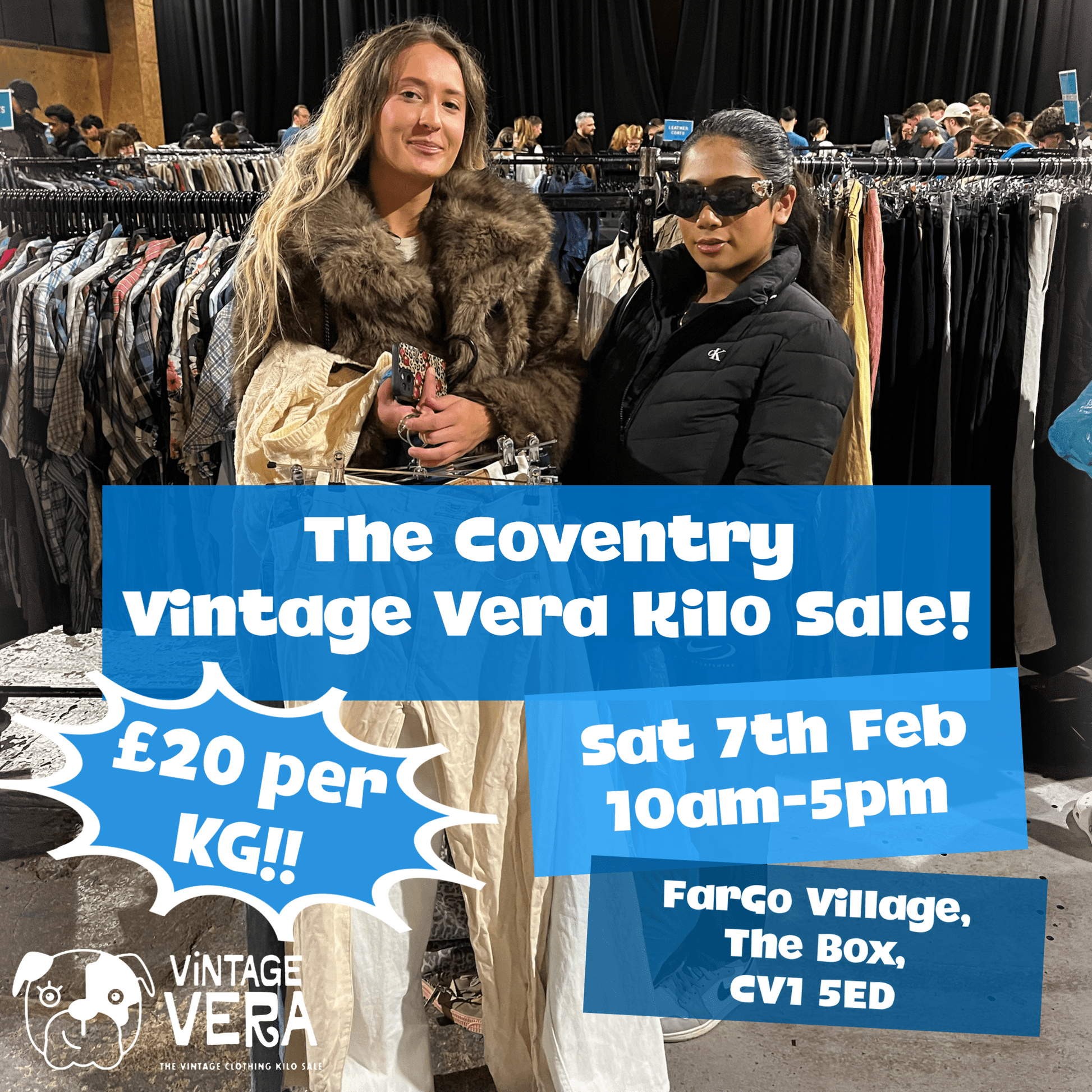 Coventry - Vintage Kilo Sale! 7th February - VintageVera