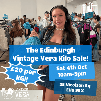 Edinburgh - Vintage Kilo Sale! 4th October - VintageVera