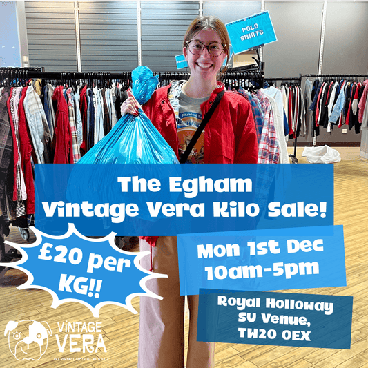 Egham - Vintage Kilo Sale! 1st December - VintageVera