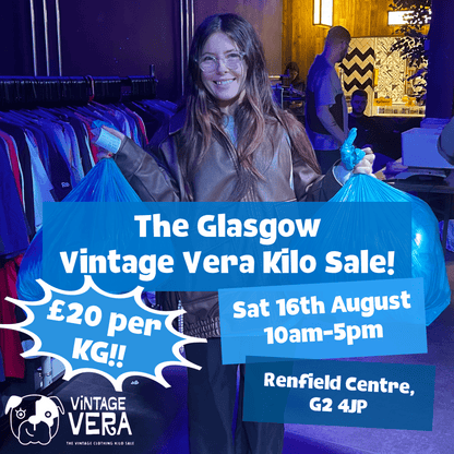 Glasgow - Vintage Kilo Sale! 16th August - VintageVera