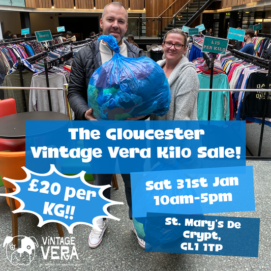 Gloucester - Vintage Kilo Sale! 31st January - VintageVera