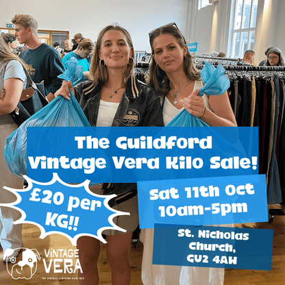 Guildford - Vintage Kilo Sale! 11th October - VintageVera