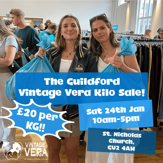 Guildford - Vintage Kilo Sale! 24th Jan - VintageVera