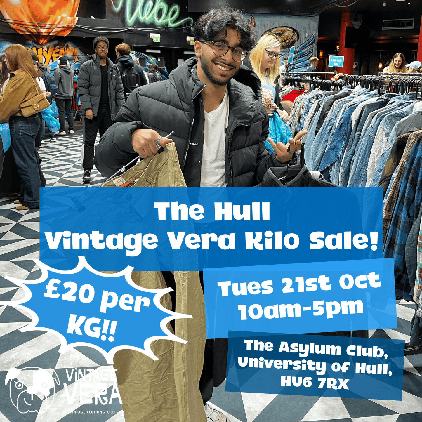 Hull - Vintage Kilo Sale! 21st October - VintageVera