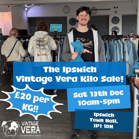 Ipswich - Vintage Kilo Sale! 13th December - VintageVera