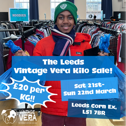 Leeds - Vintage Kilo Sale! 21st - 22nd March - VintageVera