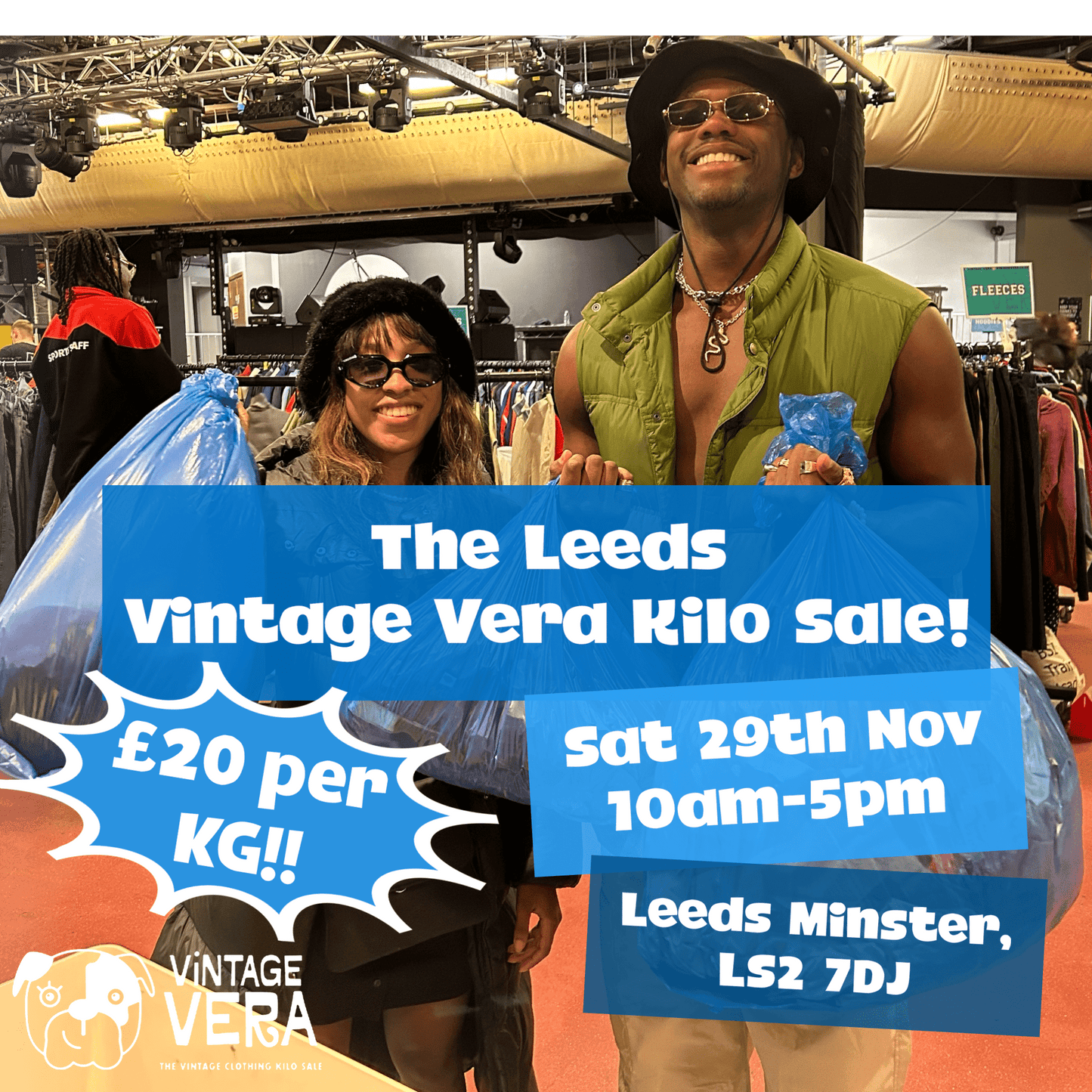 Leeds - Vintage Kilo Sale! 29th November - VintageVera