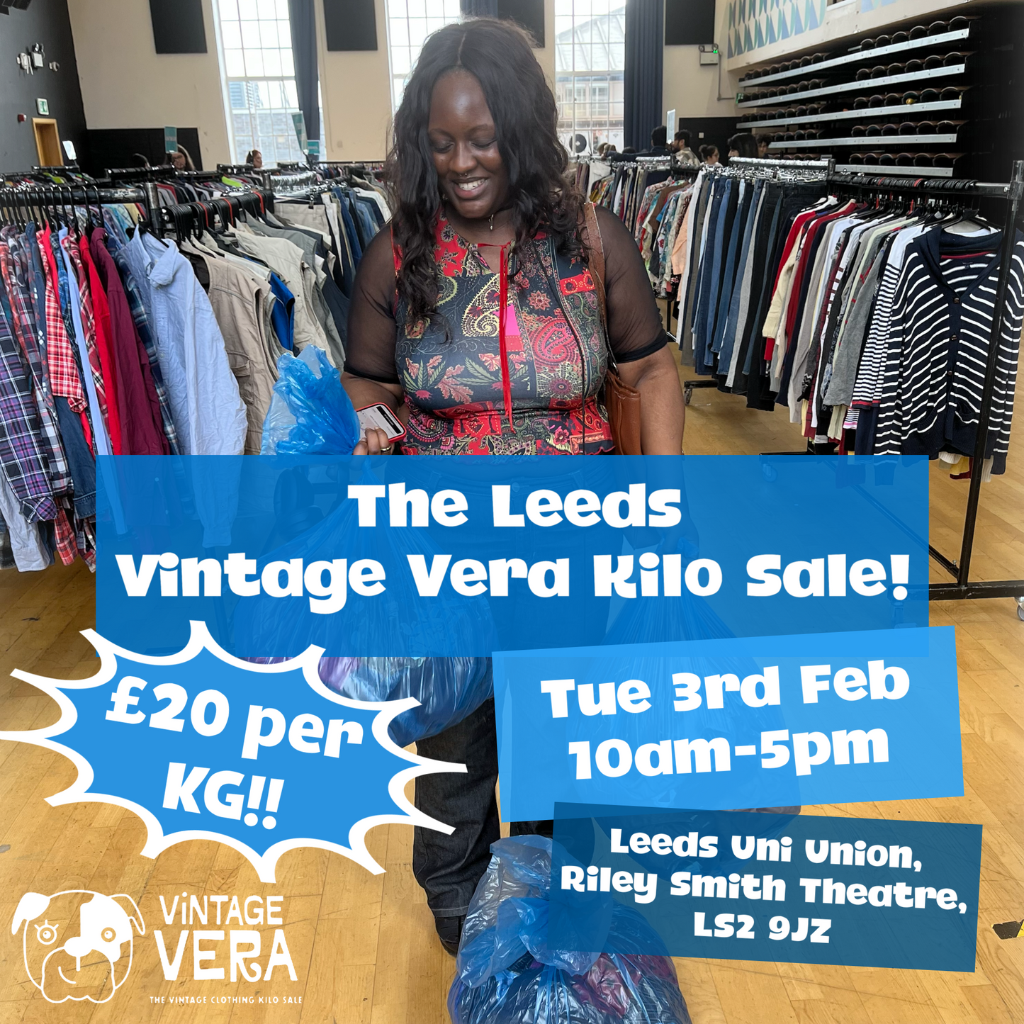 Leeds - Vintage Kilo Sale! 3rd February - VintageVera
