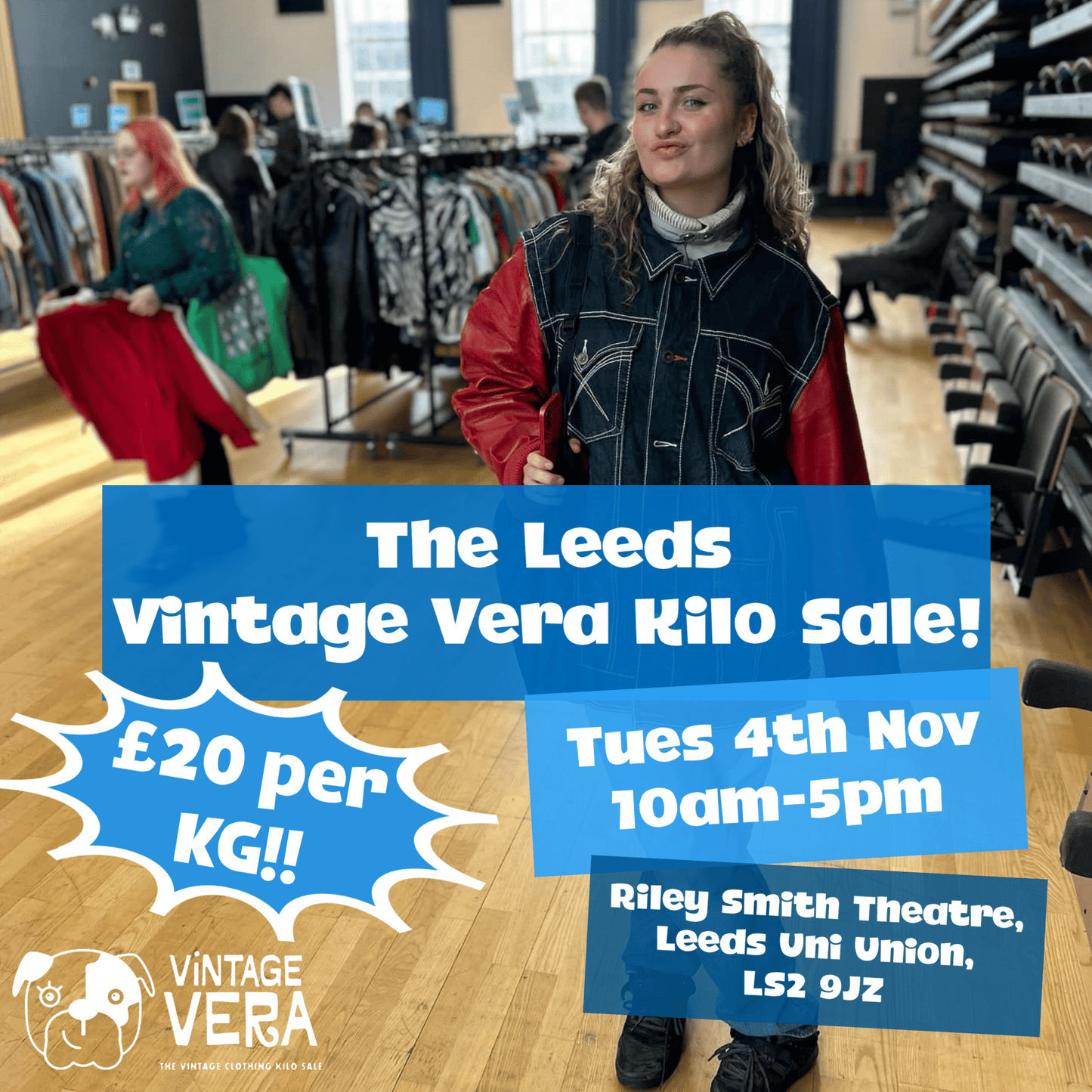 Leeds - Vintage Kilo Sale! 4th November - VintageVera