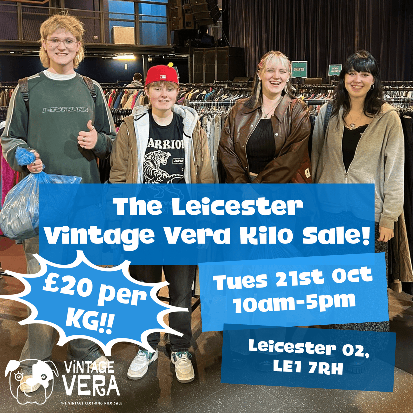 Leicester Vintage Kilo Sale! 21st October - VintageVera