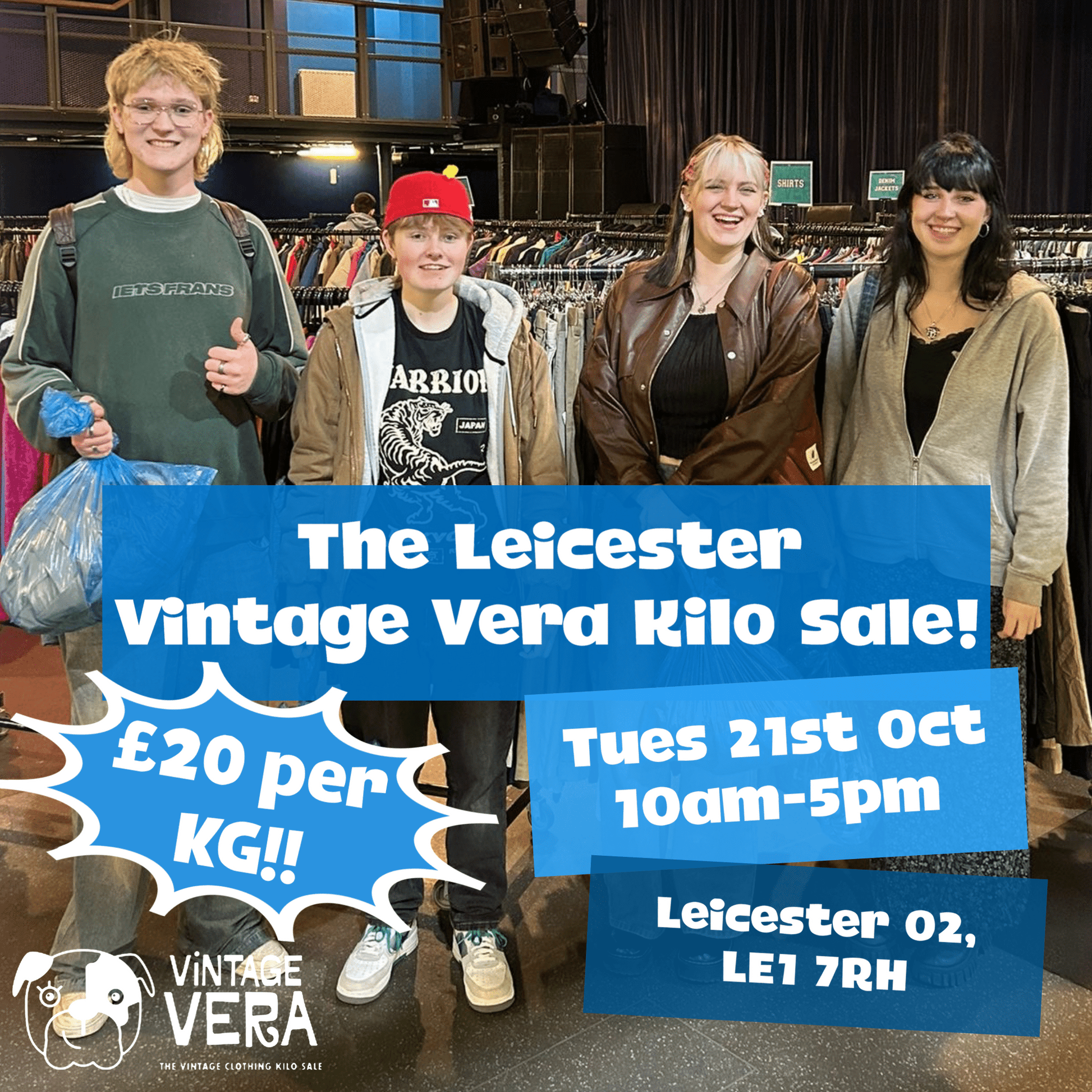 Leicester Vintage Kilo Sale! 21st October - VintageVera