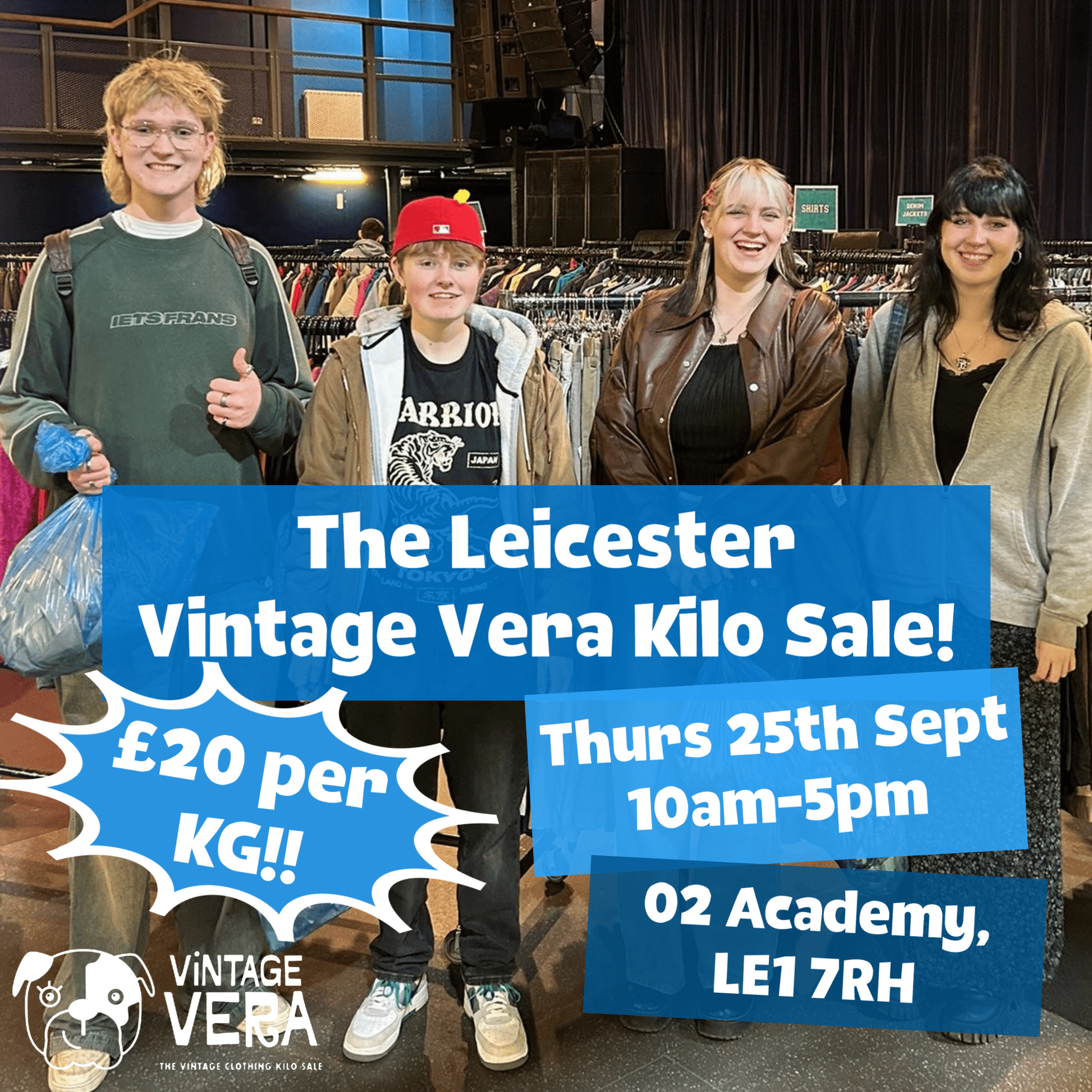 Leicester Vintage Kilo Sale! 25th September - VintageVera