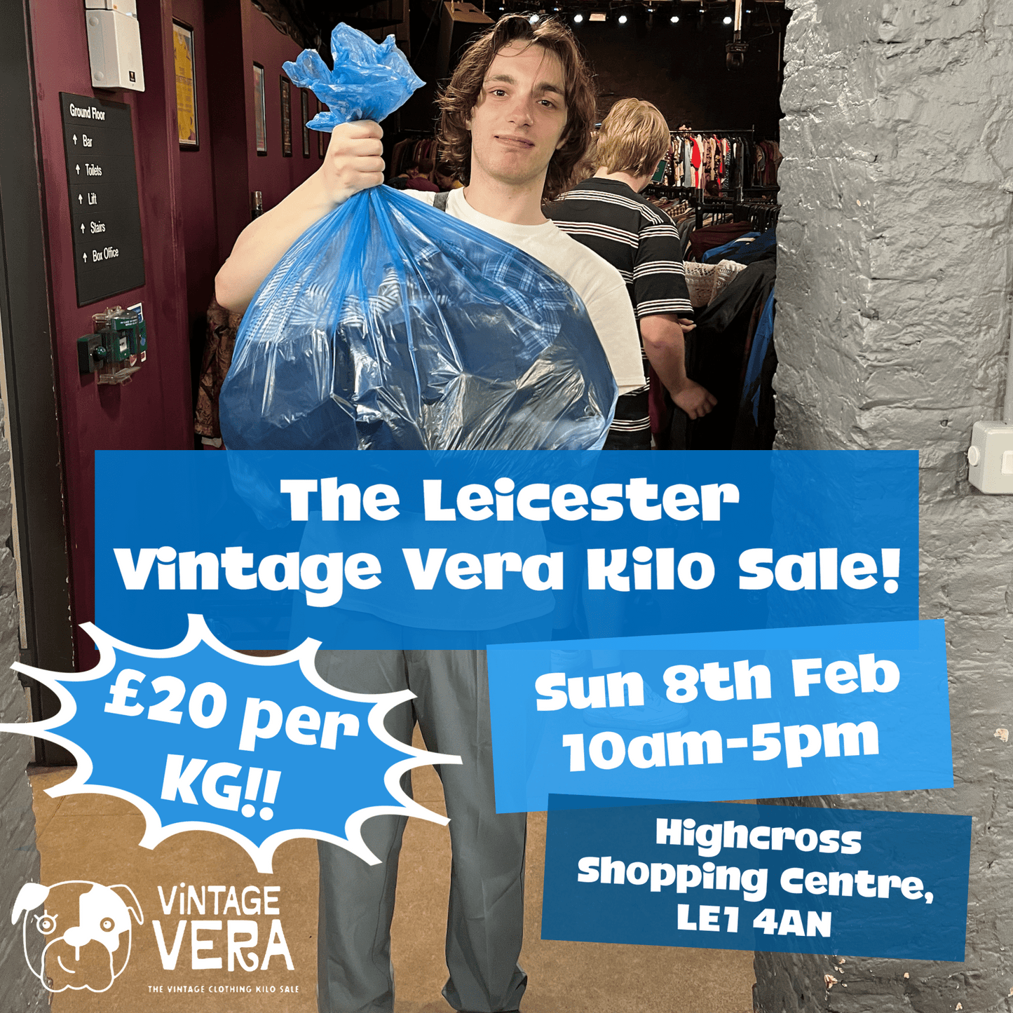 Leicester - Vintage Kilo Sale! 8th February - VintageVera