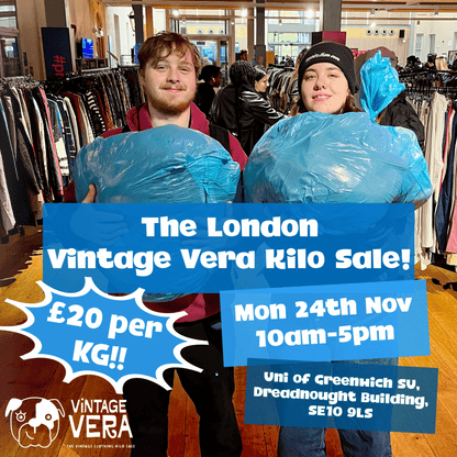 London - Vintage Kilo Sale! 24th November - VintageVera