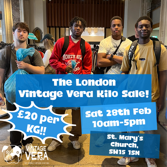 London - Vintage Kilo Sale! 28th February - VintageVera