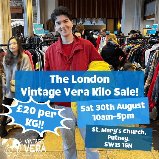 London - Vintage Kilo Sale! 30th August - VintageVera