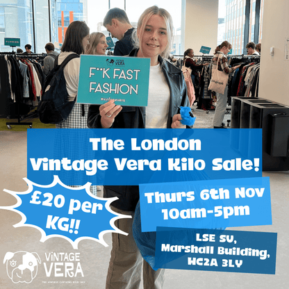London - Vintage Kilo Sale! 6th November - VintageVera