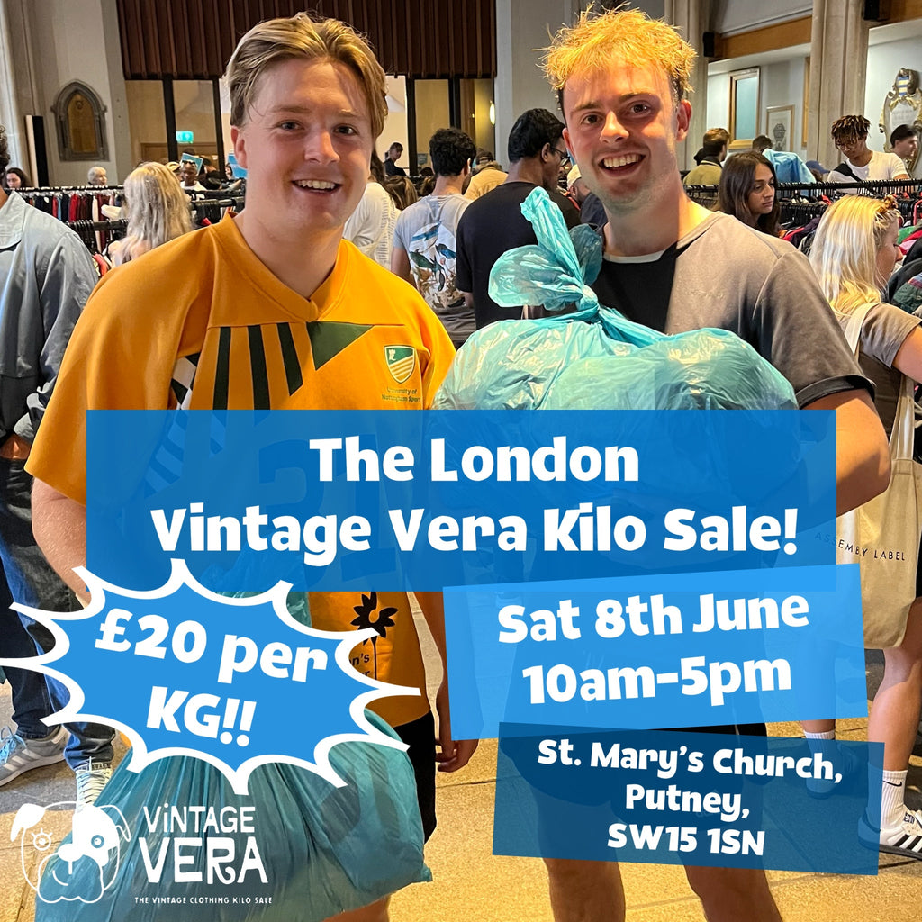 London- Vintage Kilo Sale! 8th June - VintageVera