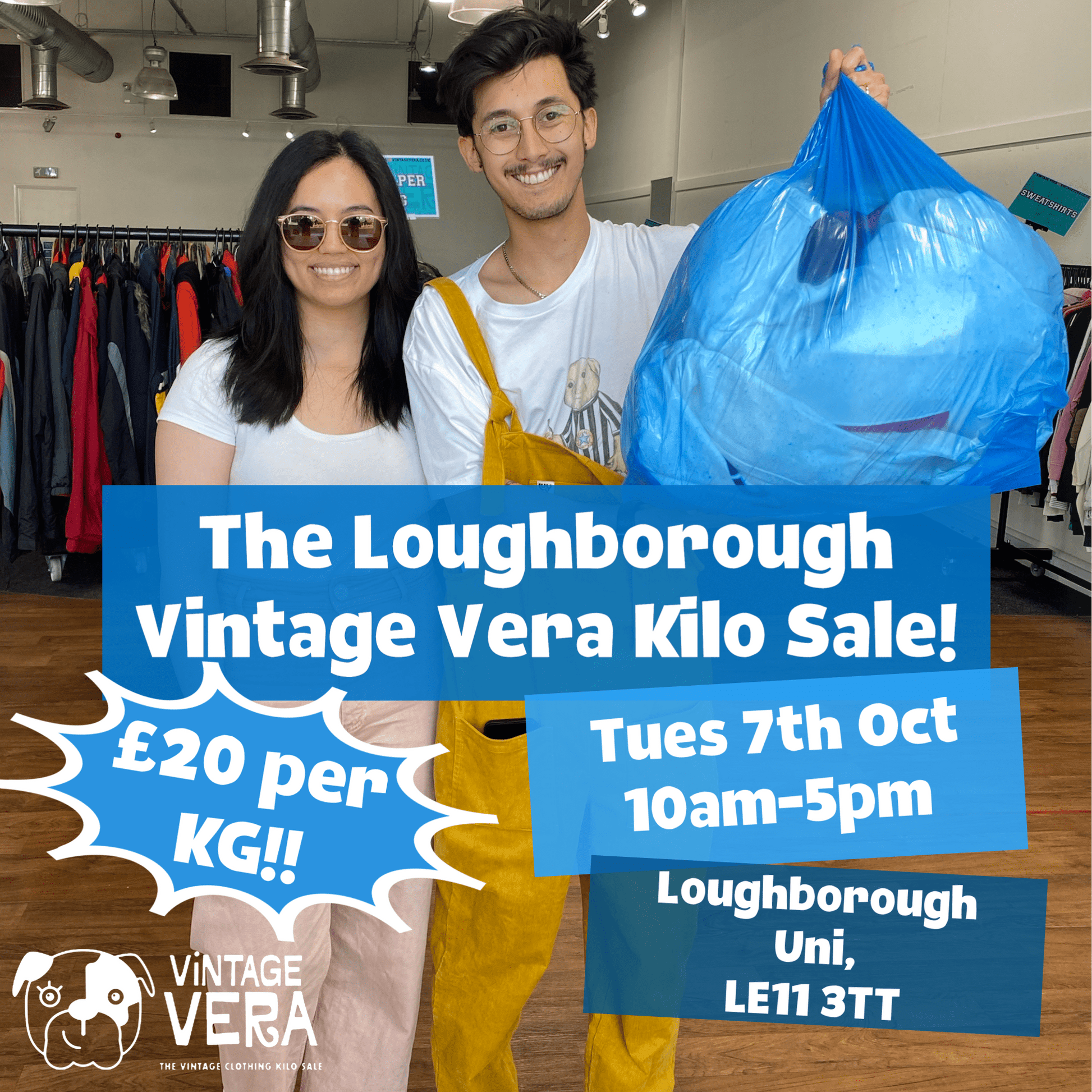 Loughborough - Vintage Kilo Sale! 7th October - VintageVera