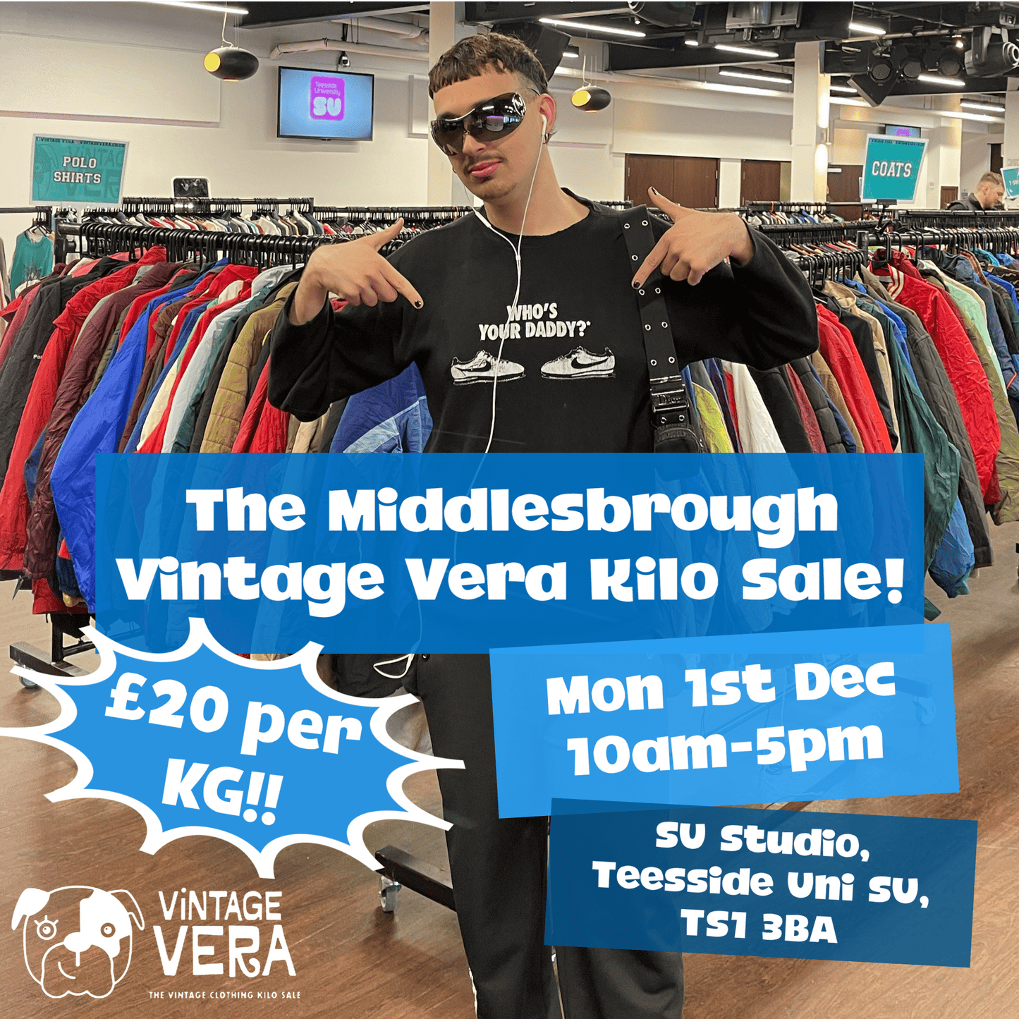 Middlesbrough - Vintage Kilo Sale! 1st December! - VintageVera