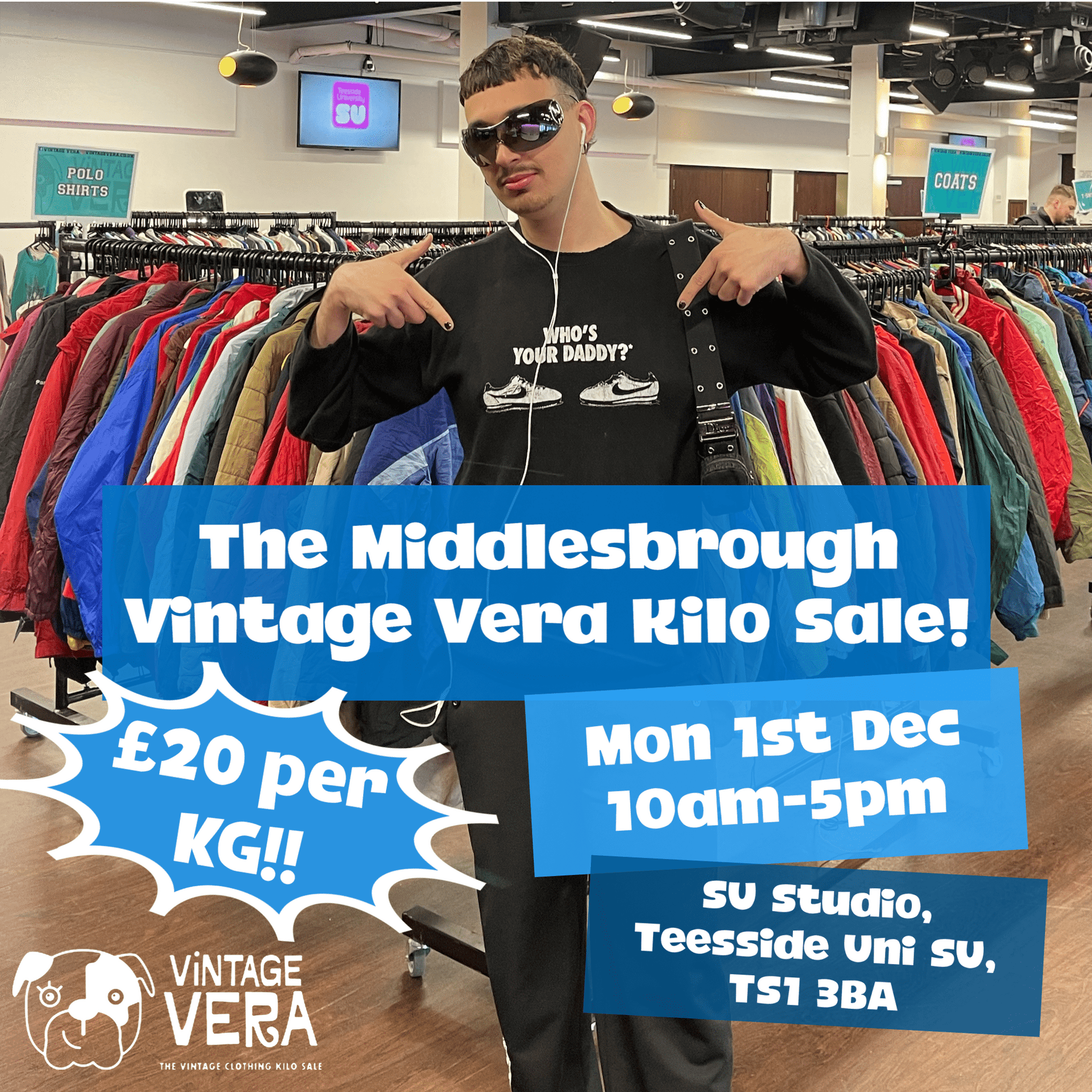 Middlesbrough - Vintage Kilo Sale! 1st December! - VintageVera