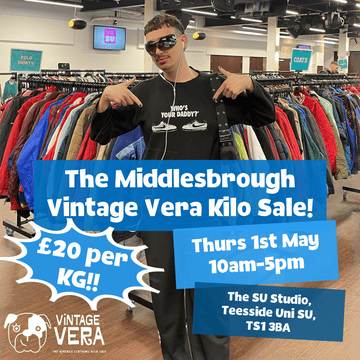 Middlesbrough - Vintage Kilo Sale! 1st May - VintageVera