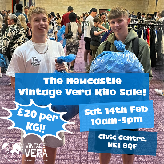Newcastle - Vintage Kilo Sale! 14th February - VintageVera