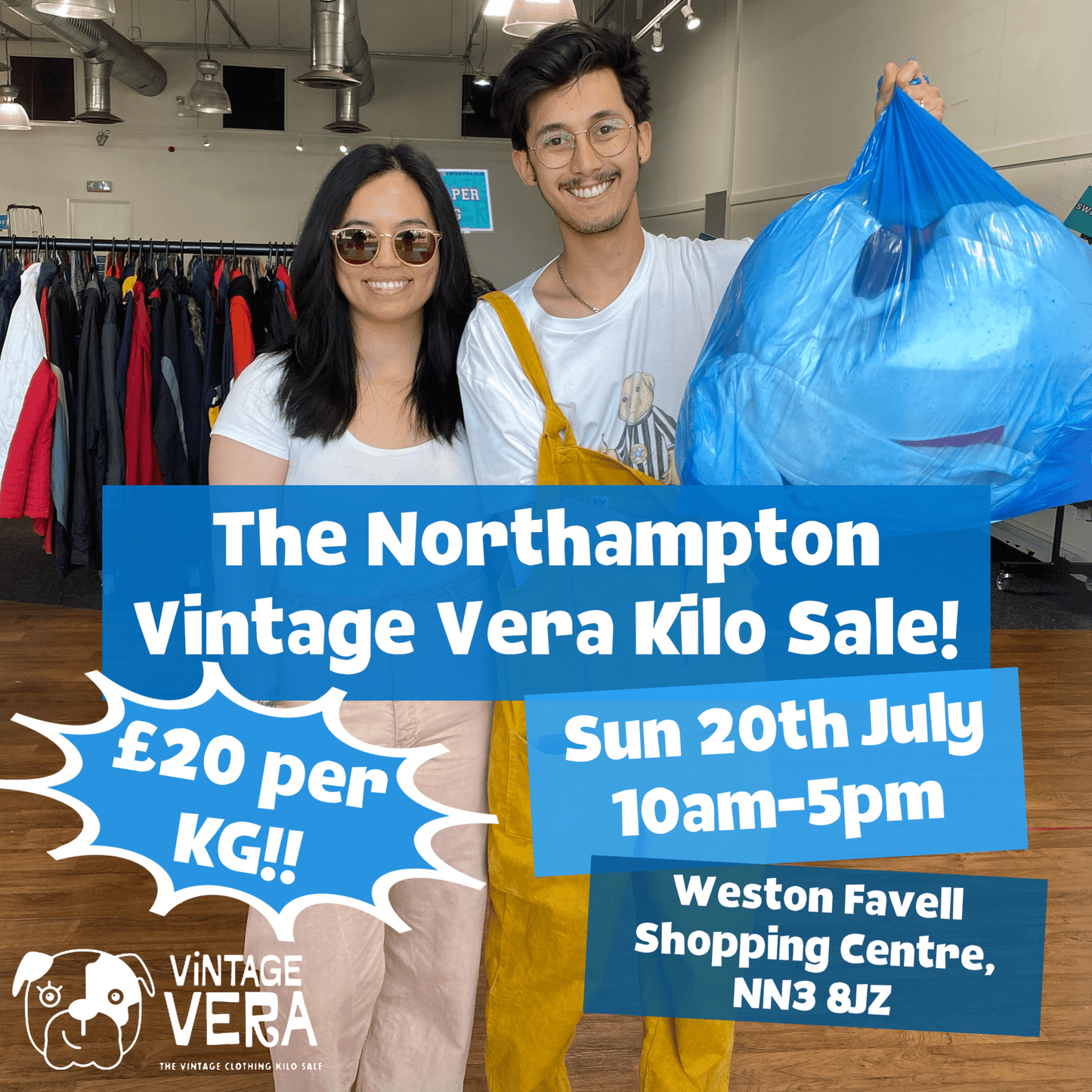 Northampton - Vintage Kilo Sale! 20th July - VintageVera