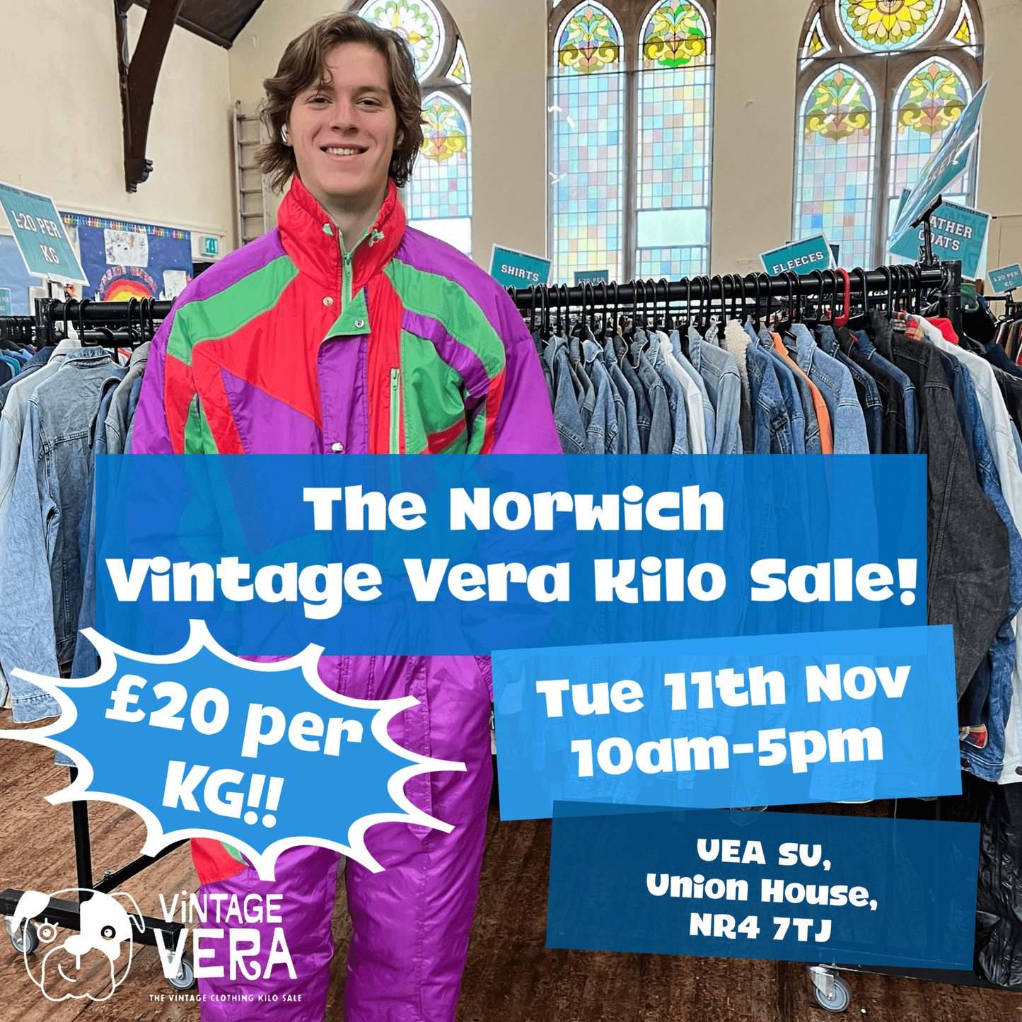 Norwich - Vintage Kilo Sale! 11th November - VintageVera