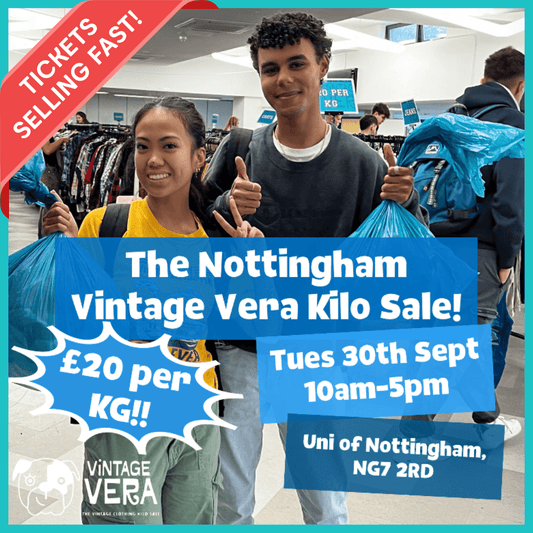 Nottingham - Vintage Kilo Sale! 30th September - VintageVera