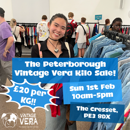 Peterborough - Vintage Kilo Sale! 1st February - VintageVera