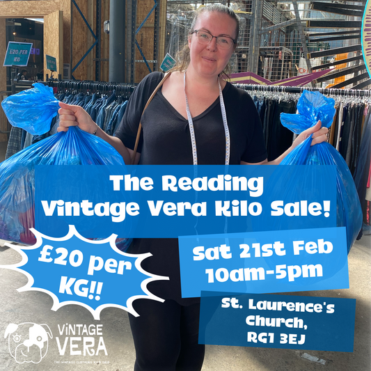 Reading - Vintage Kilo Sale! 21st February - VintageVera