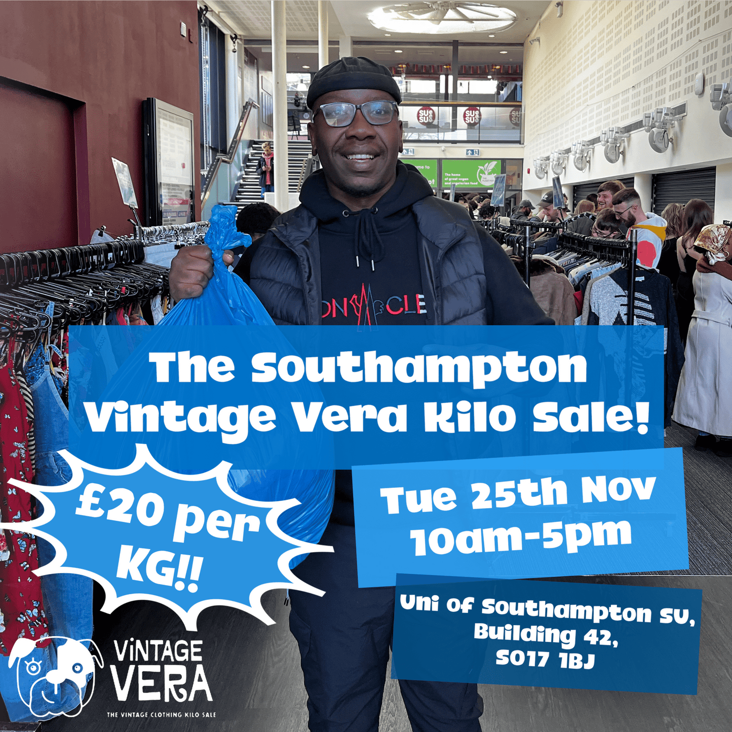 Southampton - Vintage Kilo Sale! 25th November - VintageVera